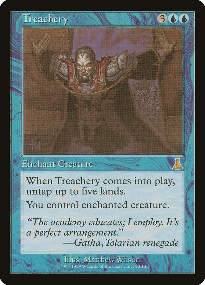 Image for Treachery (Urza's Destiny) (50) - Magic: The Gathering