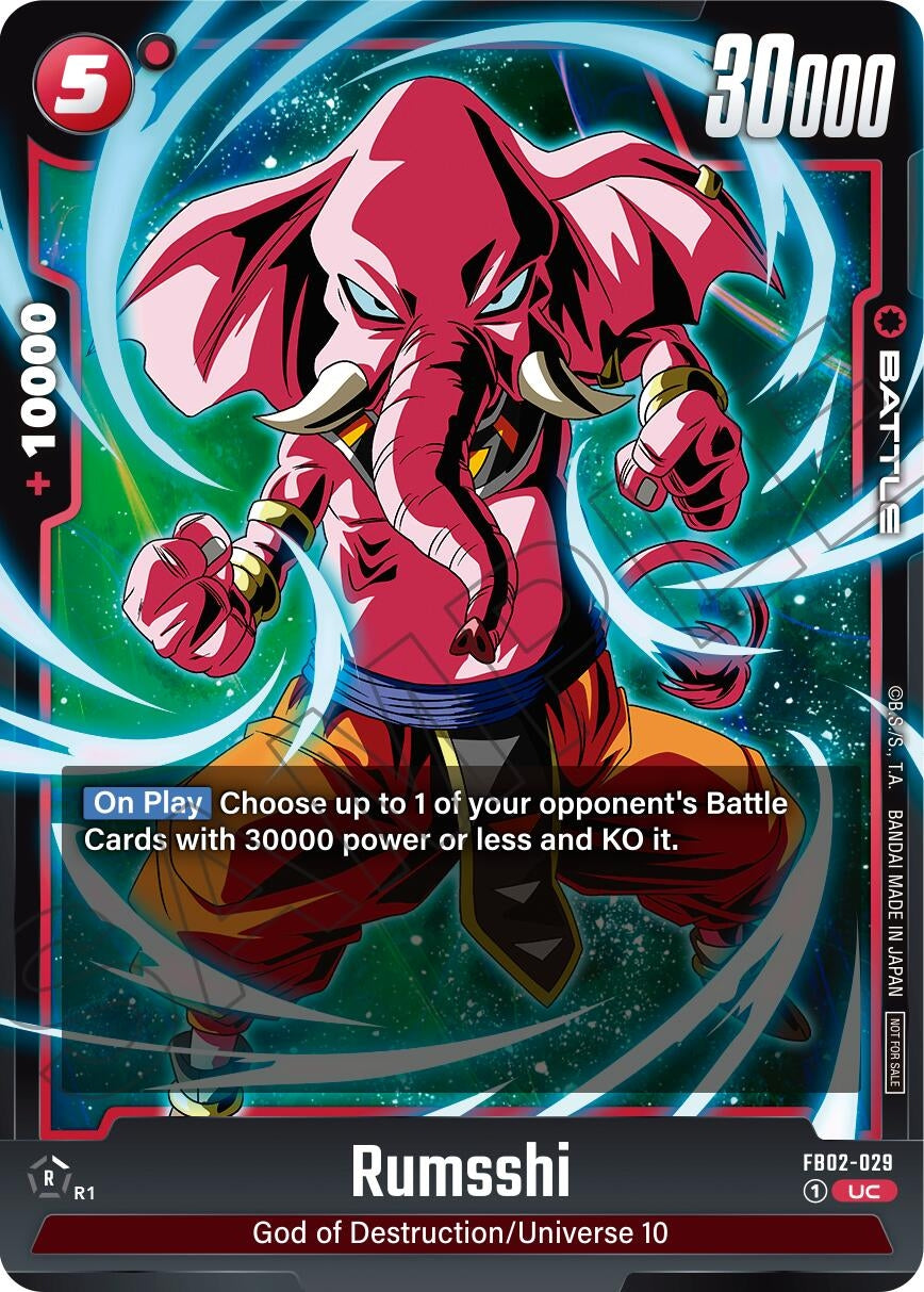 Image for Rumsshi (Limited Pack 01) (Tournament and Championship Promos) (FB02-029) - Dragon Ball Super: Fusion World