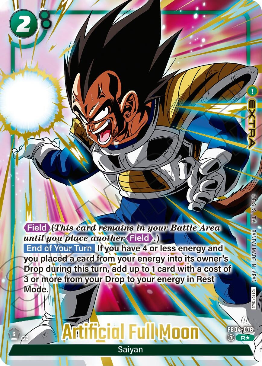 Image for Artificial Full Moon (Alternate Art) (Limited Pack 01) (Tournament and Championship Promos) (FB04-076) - Dragon Ball Super: Fusion World