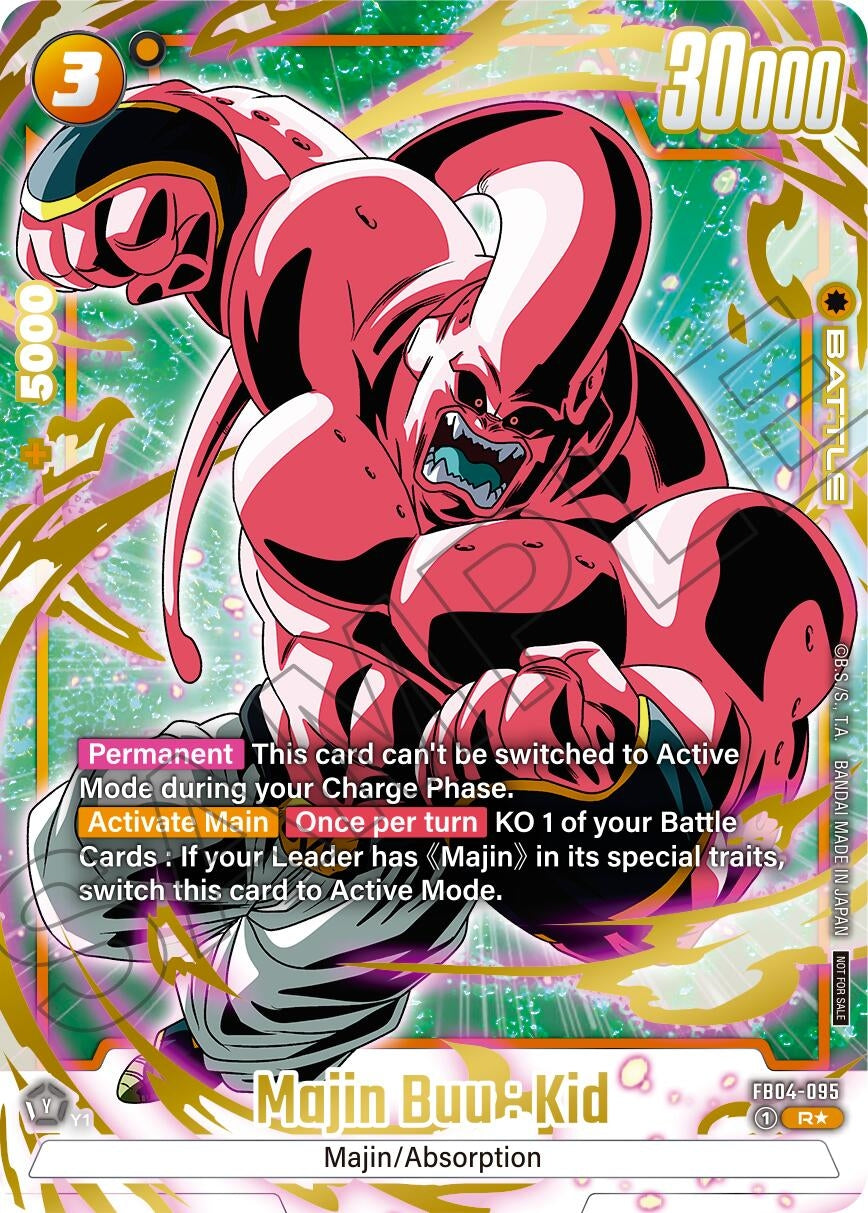 Image for Majin Buu : Kid (Alternate Art) (Limited Pack 01) (Tournament and Championship Promos) (FB04-095) - Dragon Ball Super: Fusion World