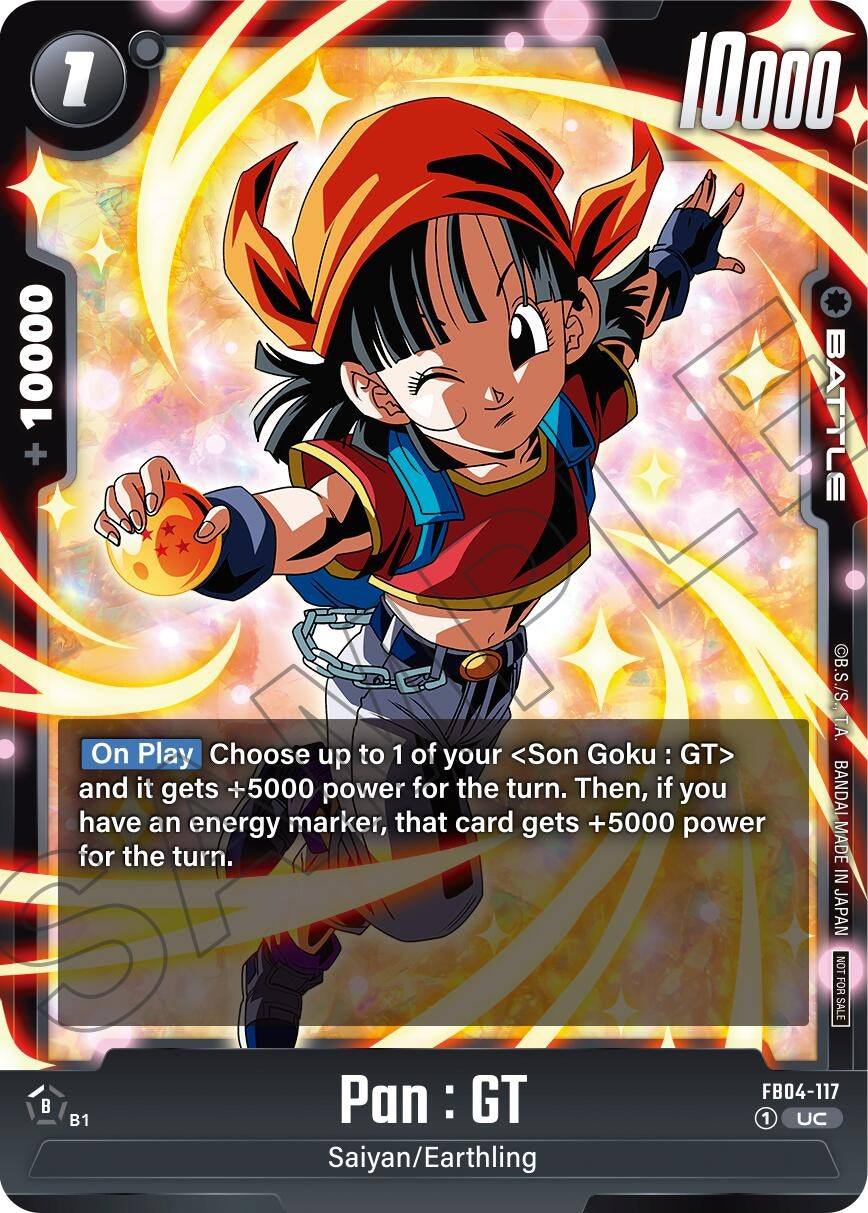 Image for Pan : GT (Limited Pack 01) (Tournament and Championship Promos) (FB04-117) - Dragon Ball Super: Fusion World