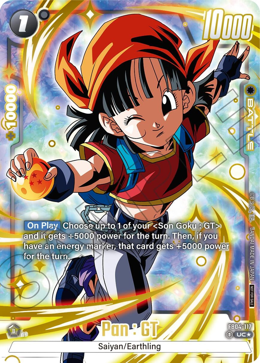 Image for Pan : GT (Alternate Art) (Limited Pack 01) (Tournament and Championship Promos) (FB04-117) - Dragon Ball Super: Fusion World