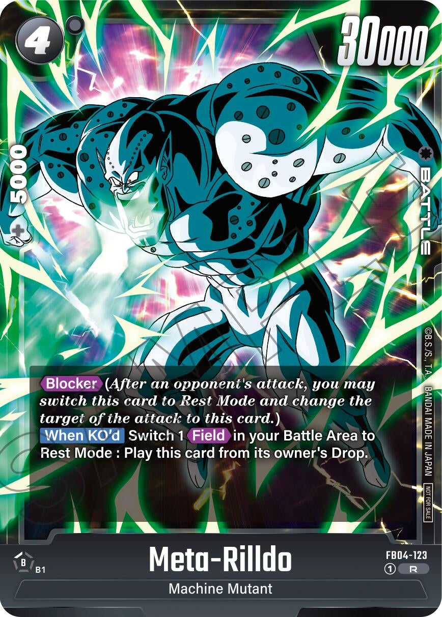 Image for Meta-Rilldo (Limited Pack 01) (Tournament and Championship Promos) (FB04-123) - Dragon Ball Super: Fusion World