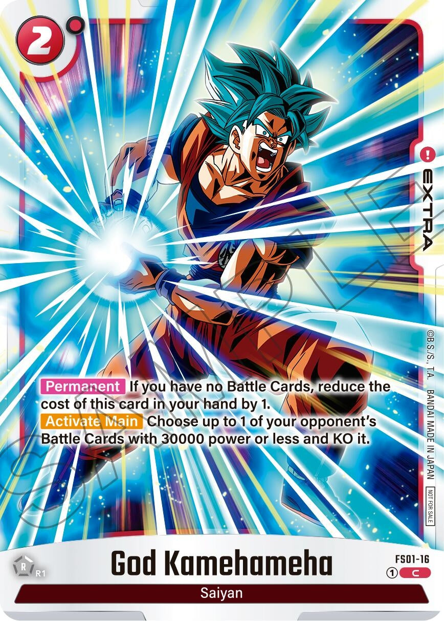 Image for God Kamehameha (Limited Pack 01) (Tournament and Championship Promos) (FS01-16) - Dragon Ball Super: Fusion World