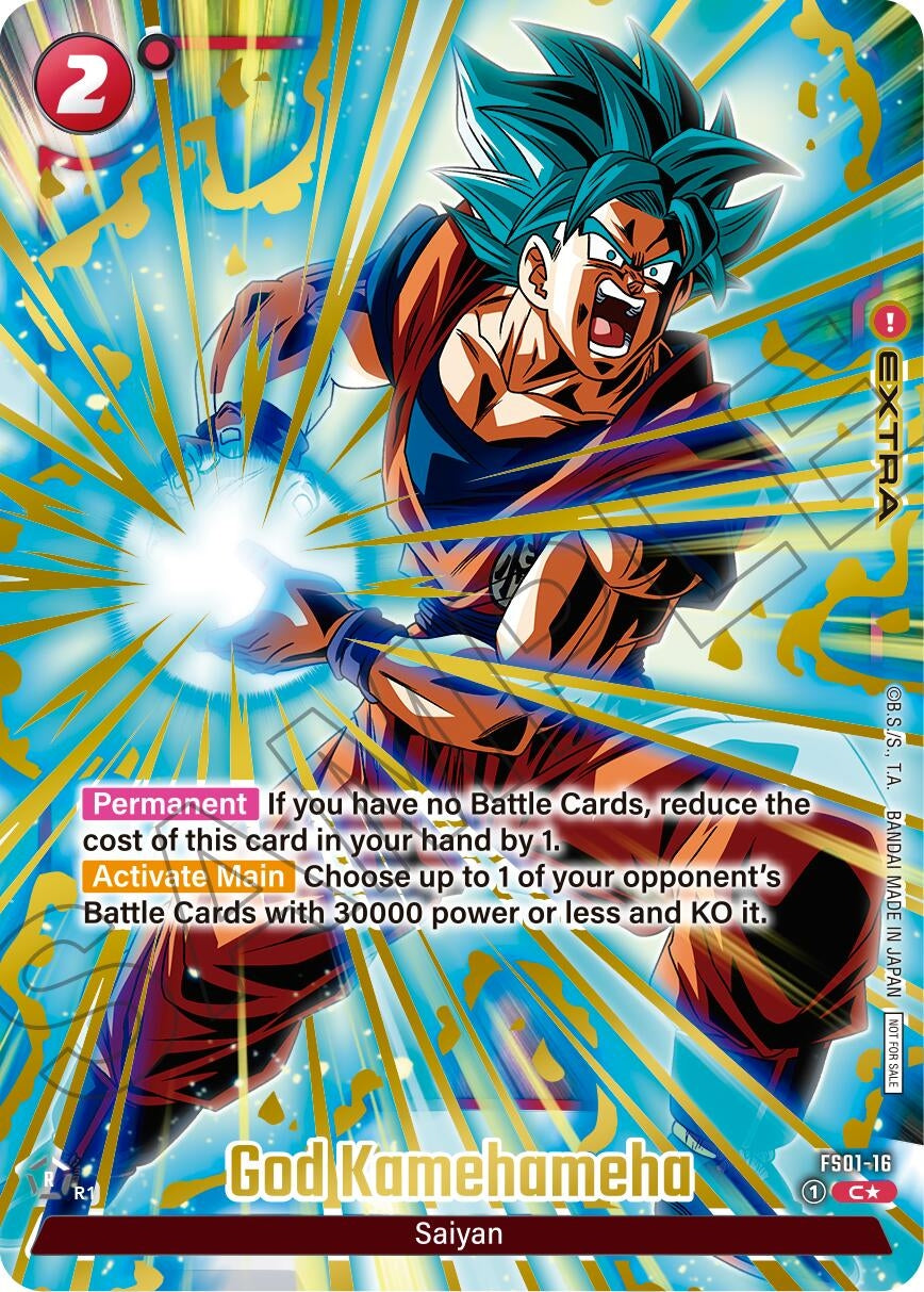 Image for God Kamehameha (Alternate Art) (Limited Pack 01) (Tournament and Championship Promos) (FS01-16) - Dragon Ball Super: Fusion World