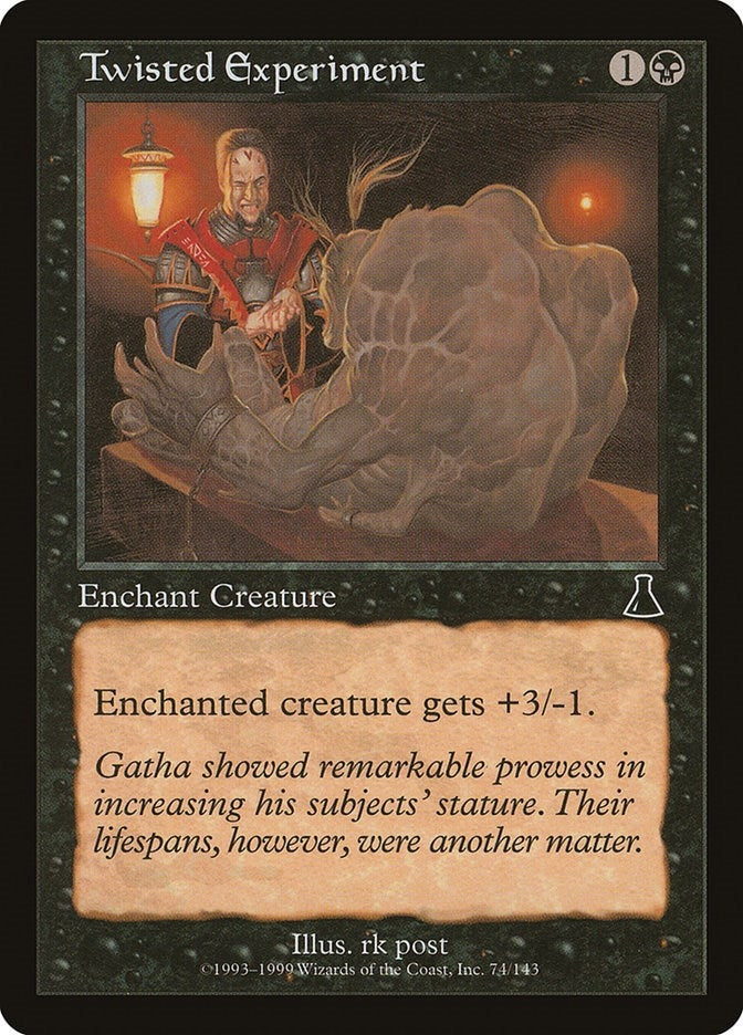 Image for Twisted Experiment (Urza's Destiny) (74) - Magic: The Gathering
