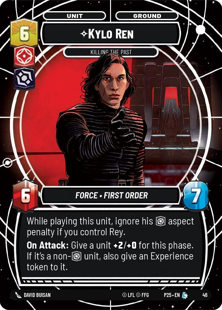 Image for Kylo Ren - Killing the Past (Day 2) (Organized Play Promos) (46) - Star Wars: Unlimited