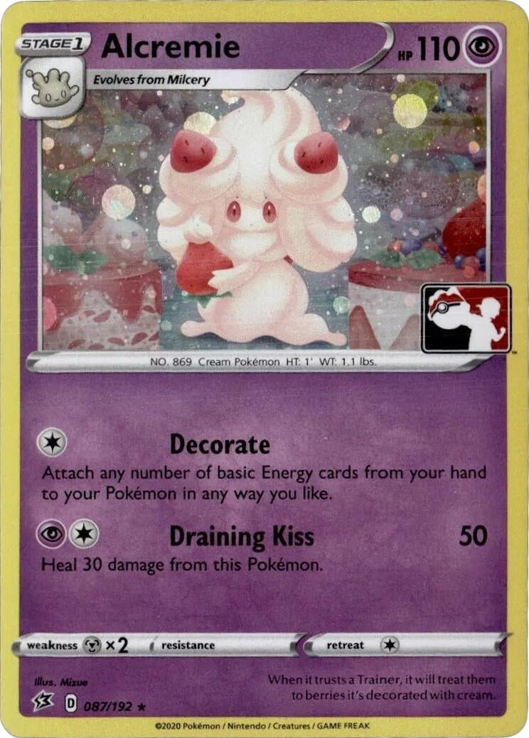 Image for Alcremie - 087/192 (League Promo) (League & Championship Cards) (087/192) - Pokemon