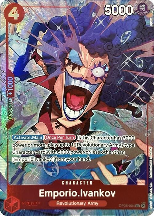 Image for Emporio.Ivankov (Premium Card Collection -Best Selection Vol. 3-) (One Piece Promotion Cards) (OP05-004) - One Piece Card Game