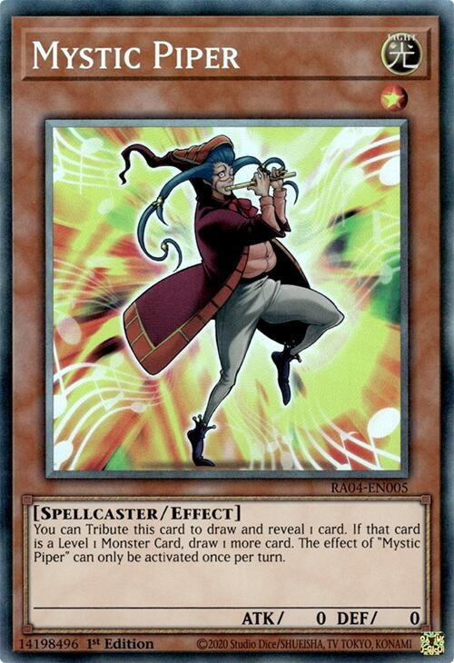 Image for Mystic Piper (PCR) (Quarter Century Stampede) (RA04-EN005) - YuGiOh
