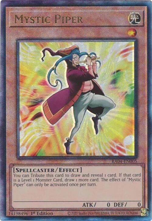 Image for Mystic Piper (PUR) (Quarter Century Stampede) (RA04-EN005) - YuGiOh