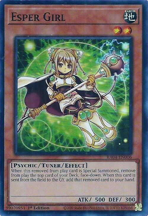 Image for Esper Girl (Quarter Century Stampede) (RA04-EN006) - YuGiOh