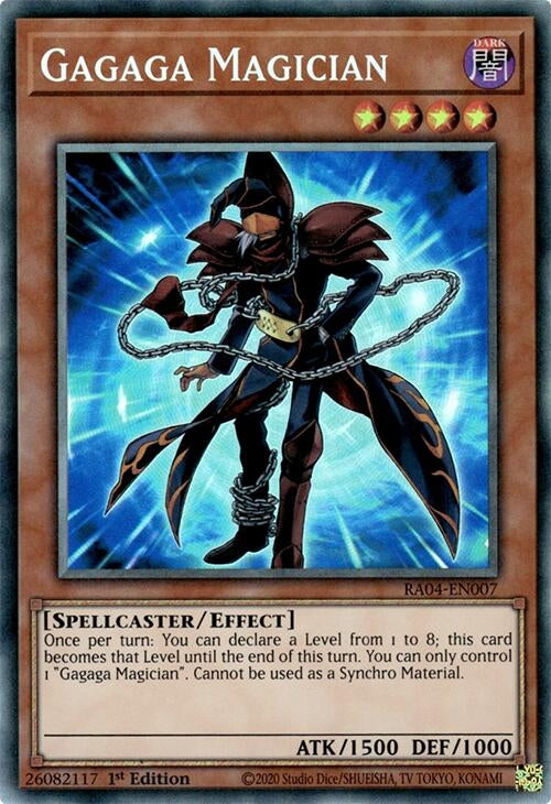 Image for Gagaga Magician (PCR) (Quarter Century Stampede) (RA04-EN007) - YuGiOh