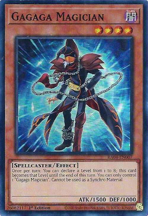 Image for Gagaga Magician (Quarter Century Stampede) (RA04-EN007) - YuGiOh