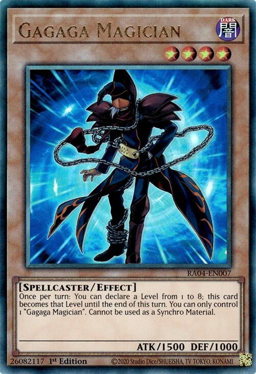 Image for Gagaga Magician (PUR) (Quarter Century Stampede) (RA04-EN007) - YuGiOh
