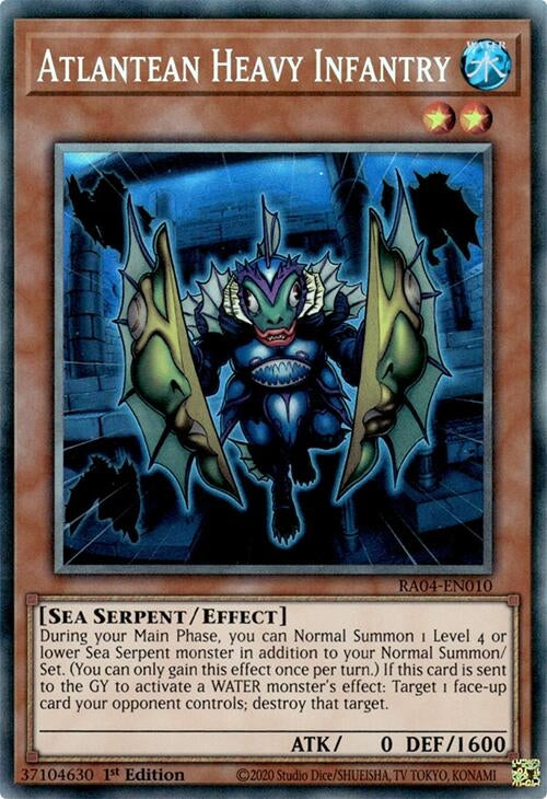 Image for Atlantean Marksman (PCR) (Quarter Century Stampede) (RA04-EN009) - YuGiOh