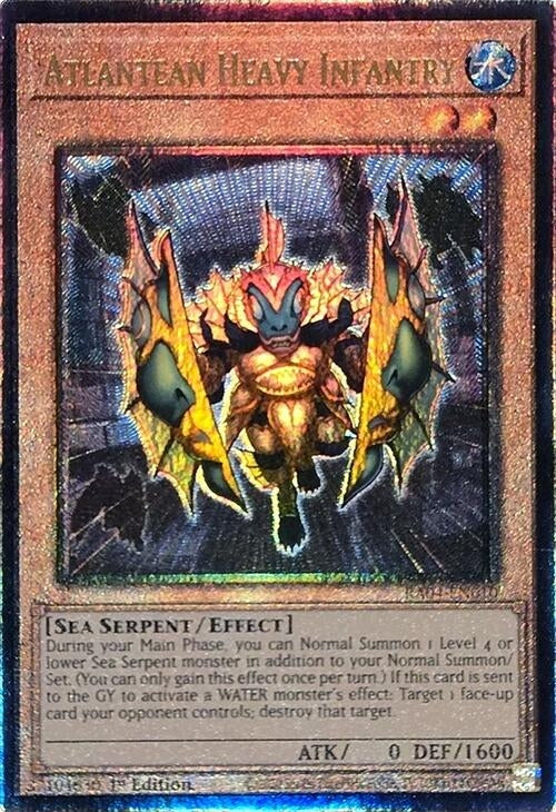 Image for Atlantean Heavy Infantry (PUR) (Quarter Century Stampede) (RA04-EN010) - YuGiOh
