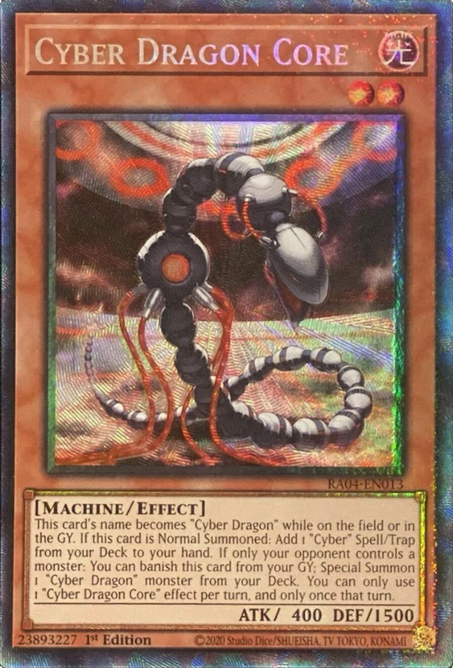Image for Cyber Dragon Core (PCR) (Quarter Century Stampede) (RA04-EN013) - YuGiOh