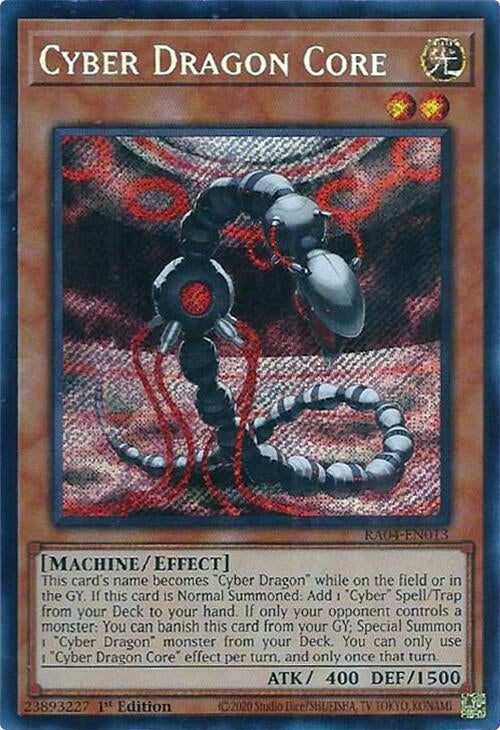 Image for Cyber Dragon Core (Secret Rare) (Quarter Century Stampede) (RA04-EN013) - YuGiOh