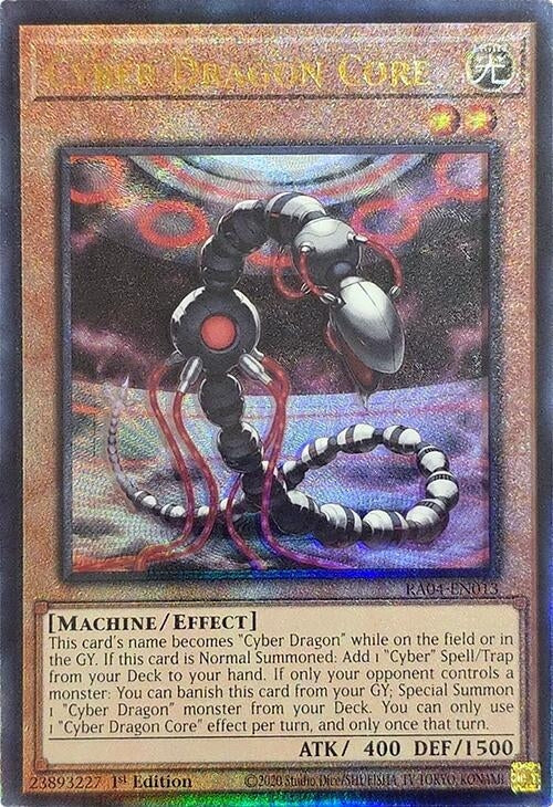 Image for Cyber Dragon Core (PUR) (Quarter Century Stampede) (RA04-EN013) - YuGiOh