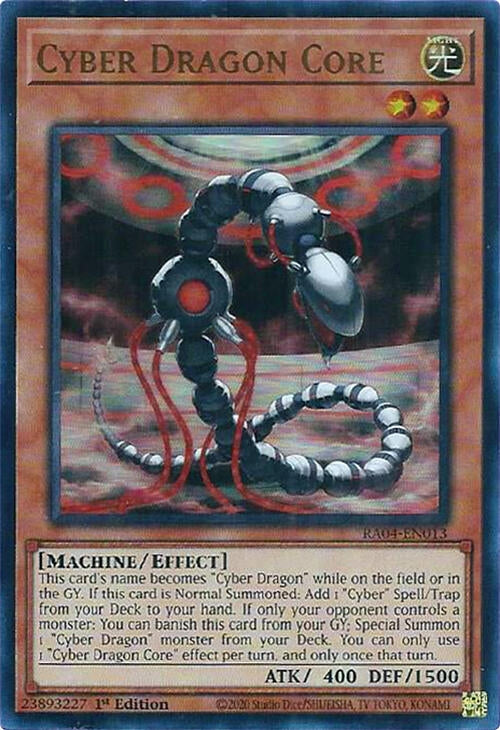 Image for Cyber Dragon Core (UR) (Quarter Century Stampede) (RA04-EN013) - YuGiOh