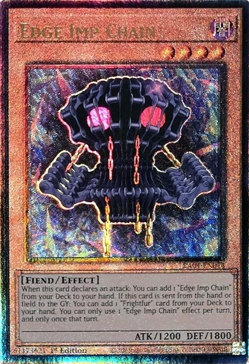 Image for Edge Imp Chain (PUR) (Quarter Century Stampede) (RA04-EN014) - YuGiOh