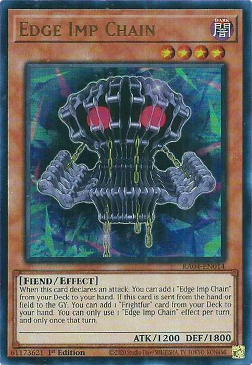 Image for Edge Imp Chain (UR) (Quarter Century Stampede) (RA04-EN014) - YuGiOh