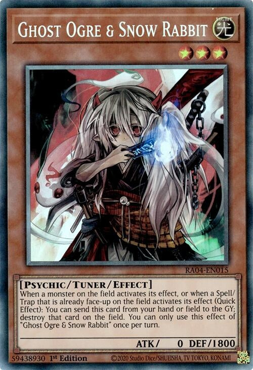 Image for Ghost Ogre & Snow Rabbit (PCR) (Quarter Century Stampede) (RA04-EN015) - YuGiOh