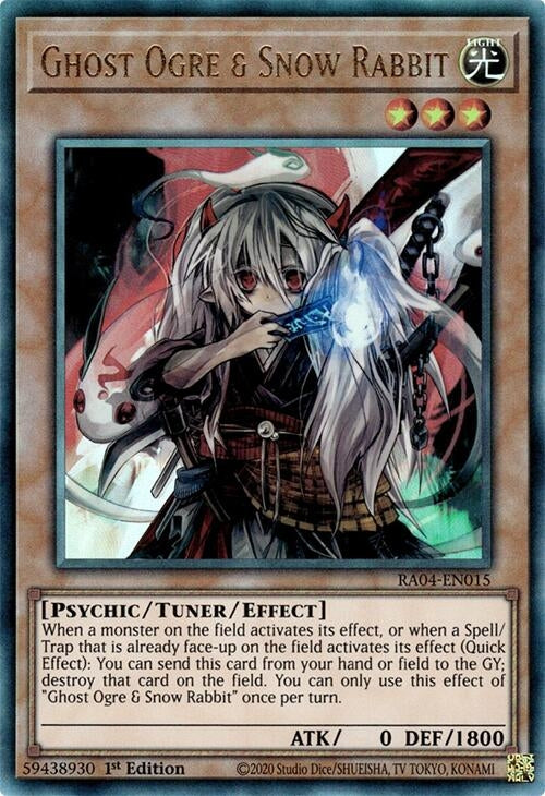 Image for Ghost Ogre & Snow Rabbit (PUR) (Quarter Century Stampede) (RA04-EN015) - YuGiOh