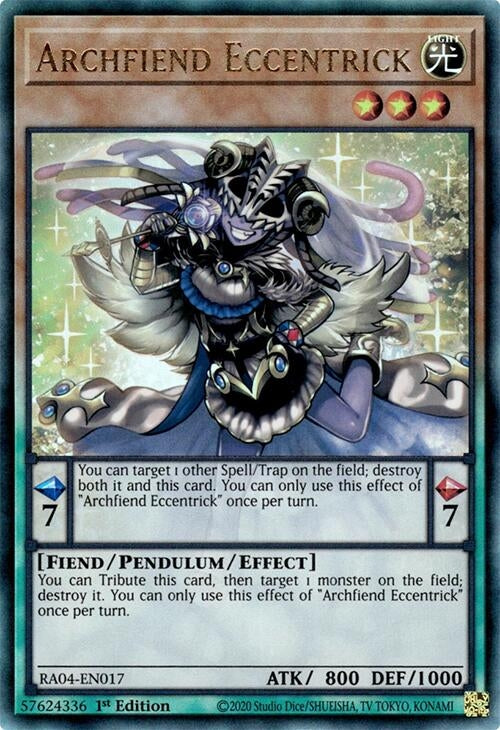 Image for Archfiend Eccentrick (PUR) (Quarter Century Stampede) (RA04-EN017) - YuGiOh