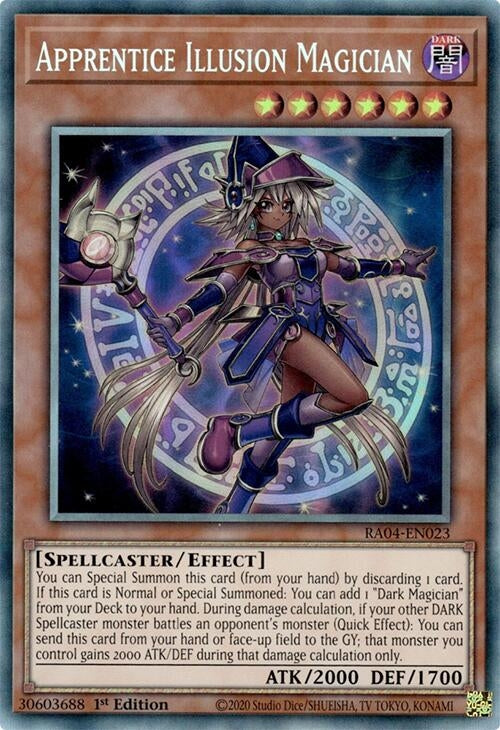 Image for Apprentice Illusion Magician (PCR) (Quarter Century Stampede) (RA04-EN023) - YuGiOh