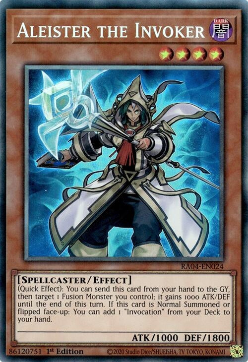 Image for Aleister the Invoker (Alternate Art) (PCR) (Quarter Century Stampede) (RA04-EN024) - YuGiOh