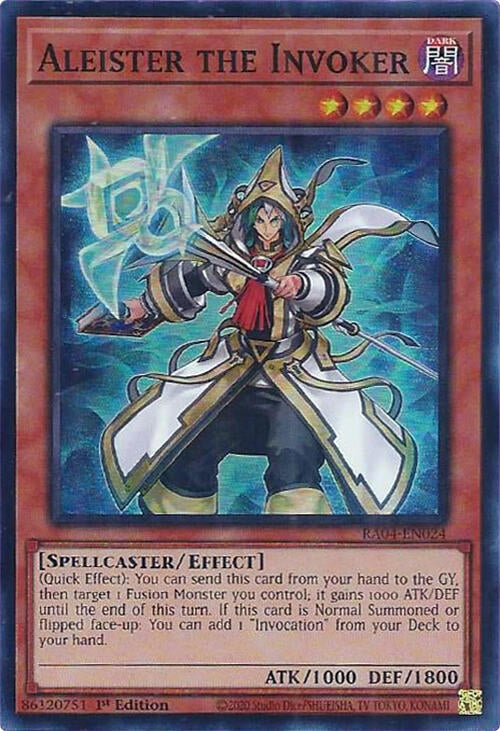 Image for Aleister the Invoker (Alternate Art) (Quarter Century Stampede) (RA04-EN024) - YuGiOh