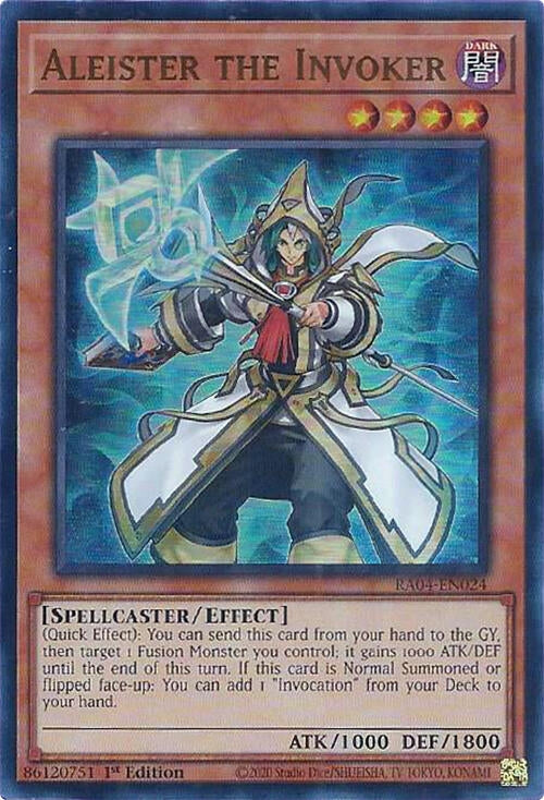Image for Aleister the Invoker (Alternate Art) (UR) (Quarter Century Stampede) (RA04-EN024) - YuGiOh