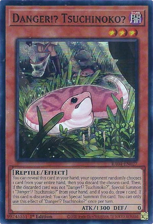 Image for Danger!? Tsuchinoko? (Quarter Century Stampede) (RA04-EN027) - YuGiOh