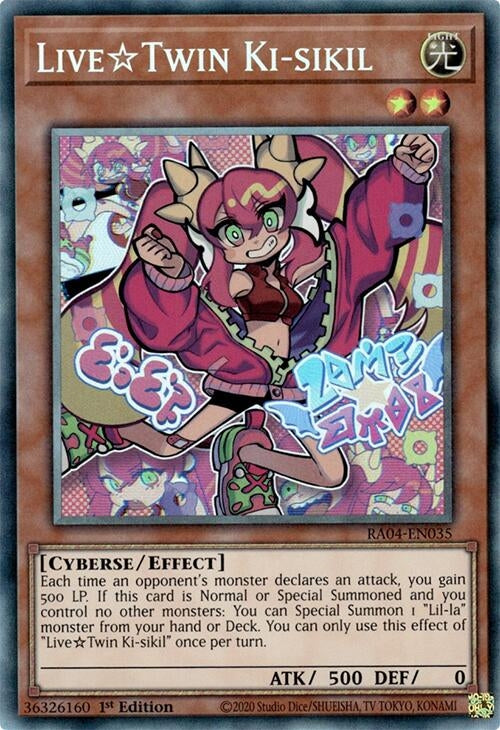 Image for LiveTwin Ki-sikil (PCR) (Quarter Century Stampede) (RA04-EN035) - YuGiOh