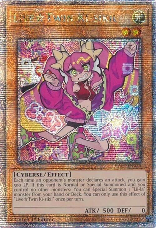 Image for LiveTwin Ki-sikil (Quarter Century Secret Rare) (Quarter Century Stampede) (RA04-EN035) - YuGiOh
