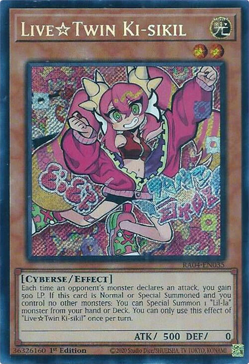 Image for LiveTwin Ki-sikil (Secret Rare) (Quarter Century Stampede) (RA04-EN035) - YuGiOh