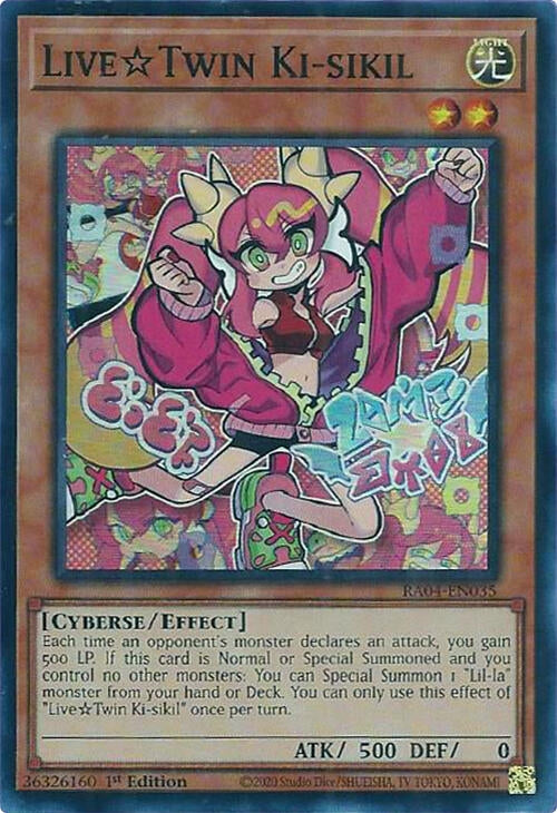 Image for LiveTwin Ki-sikil (Quarter Century Stampede) (RA04-EN035) - YuGiOh
