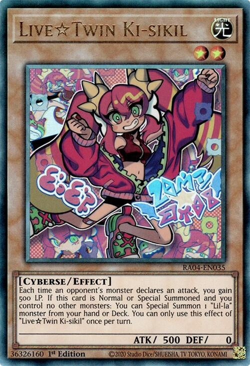 Image for LiveTwin Ki-sikil (PUR) (Quarter Century Stampede) (RA04-EN035) - YuGiOh