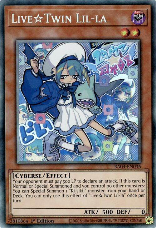 Image for LiveTwin Lil-la (PCR) (Quarter Century Stampede) (RA04-EN036) - YuGiOh