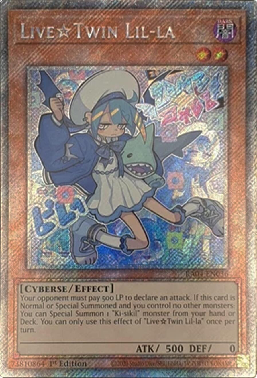Image for LiveTwin Lil-la (Platinum Secret Rare) (Quarter Century Stampede) (RA04-EN036) - YuGiOh