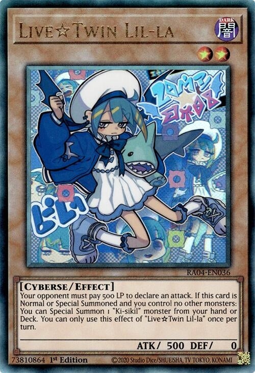Image for LiveTwin Lil-la (PUR) (Quarter Century Stampede) (RA04-EN036) - YuGiOh