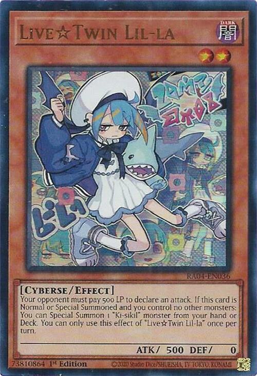 Image for LiveTwin Lil-la (UR) (Quarter Century Stampede) (RA04-EN036) - YuGiOh