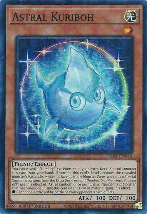 Image for Astral Kuriboh (Quarter Century Stampede) (RA04-EN040) - YuGiOh