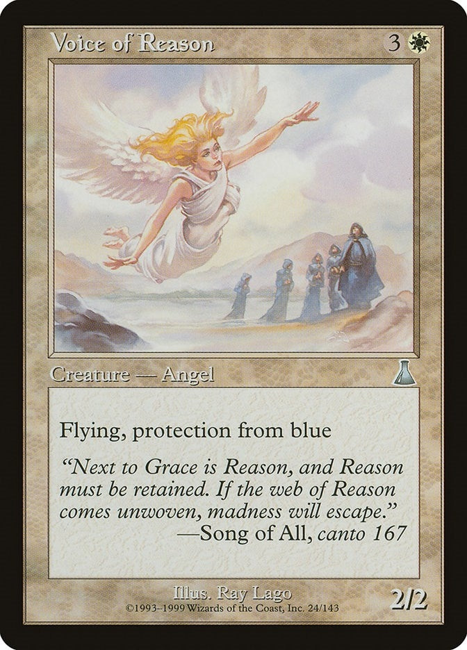 Image for Voice of Reason (Urza's Destiny) (24) - Magic: The Gathering