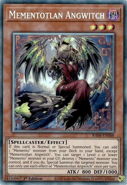 Image for Mementotlan Angwitch (PCR) (Quarter Century Stampede) (RA04-EN048) - YuGiOh