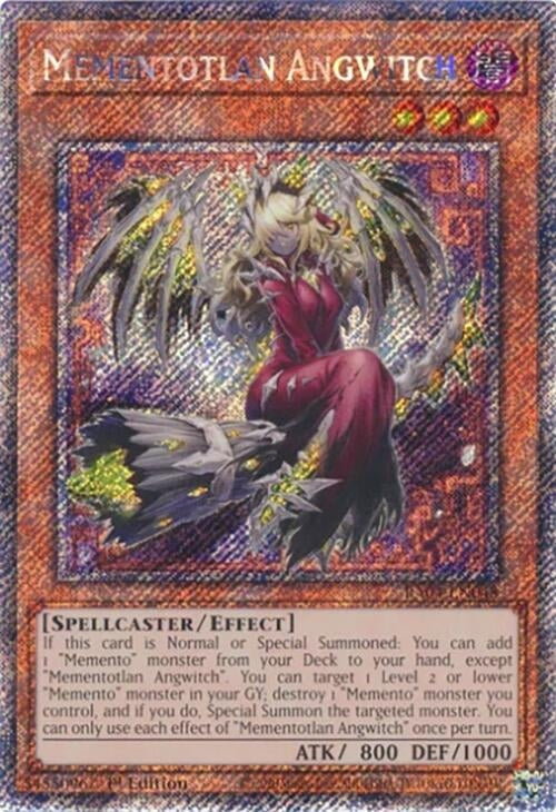 Image for Mementotlan Angwitch (Platinum Secret Rare) (Quarter Century Stampede) (RA04-EN048) - YuGiOh