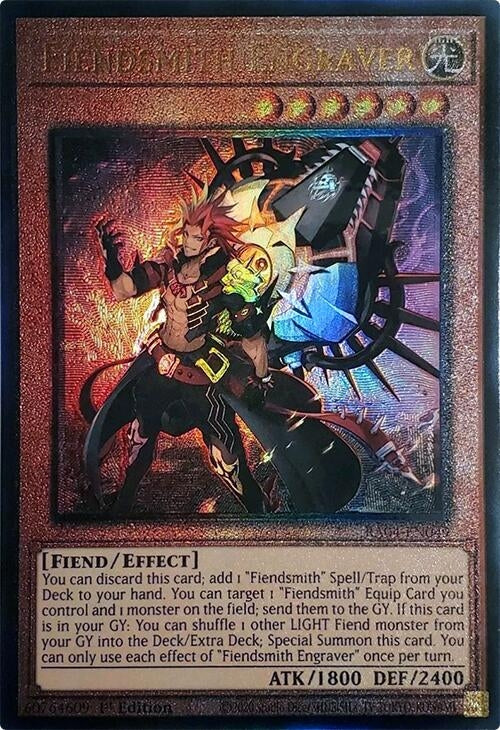 Image for Fiendsmith Engraver (PUR) (Quarter Century Stampede) (RA04-EN049) - YuGiOh