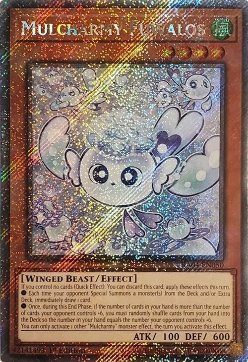 Image for Mulcharmy Fuwalos (Platinum Secret Rare) (Quarter Century Stampede) (RA04-EN050) - YuGiOh